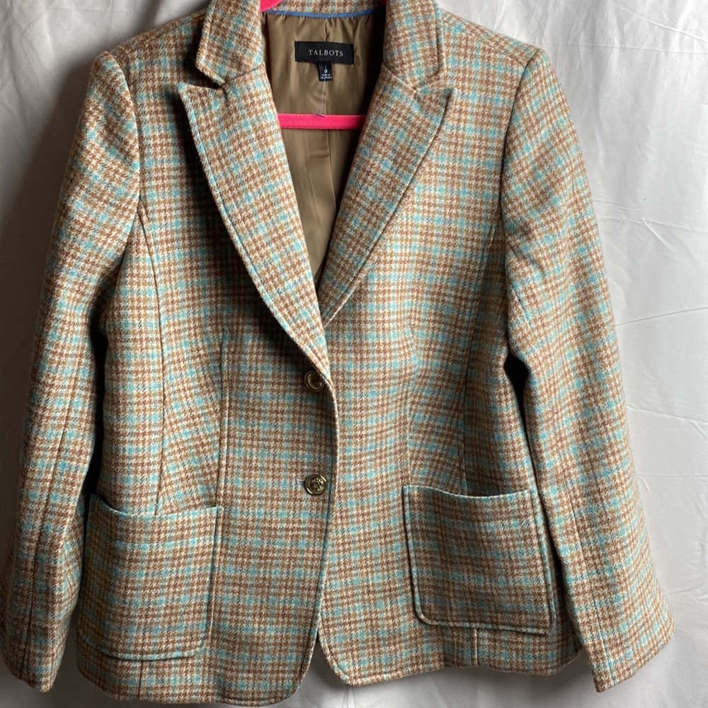 Talbot Multicolor Two Button Blazer Jacket - image 5